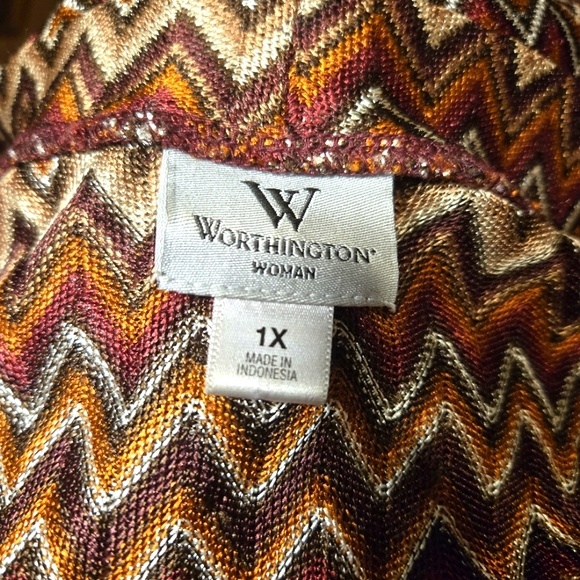 Worthington Cardigan Sweater Women’s 1X - Picture 6 of 7